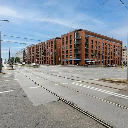 Modern Apartments With Free Parking Spot Krasków Eksteriør bilde
