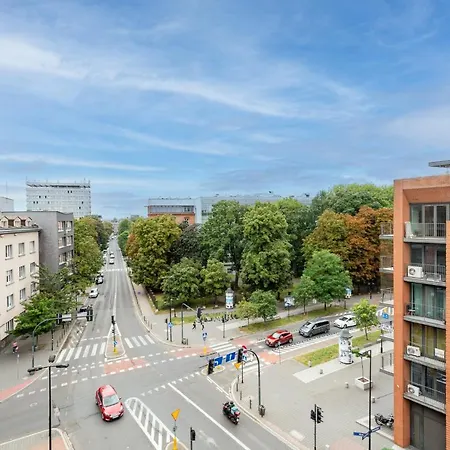 Modern Apartments With Free Parking Spot Krasków Eksteriør bilde